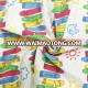 Organic breathable printed wholesale flannel cotton muslin fabric